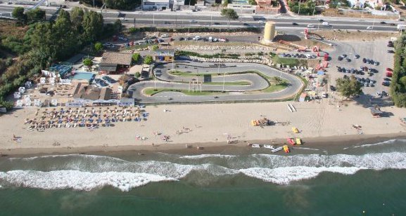 Go kart bane Funny Beach Marbella Costa del Sol