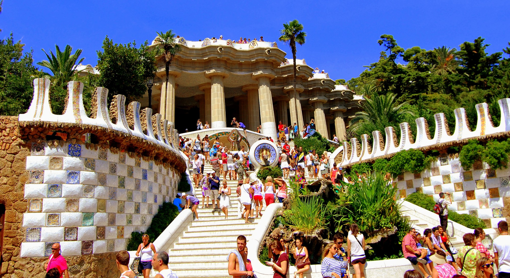 Parc Guell i Barcelona