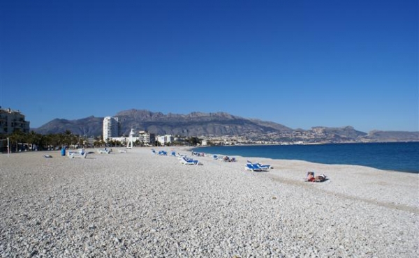Stranden Cap Blanch i Altea