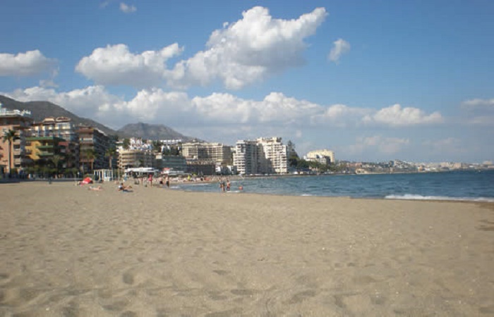 Strand Las Gaviotas i Fuengirola